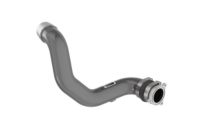 Chevrolet Colorado Charge Pipe Kit - K&N Engineering - Aluminum Tube - Gunmetal Gray - `23-`24